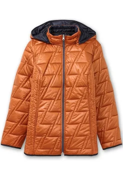 Wendesteppjacke mit Kapuze und Stehkragen<sheego New