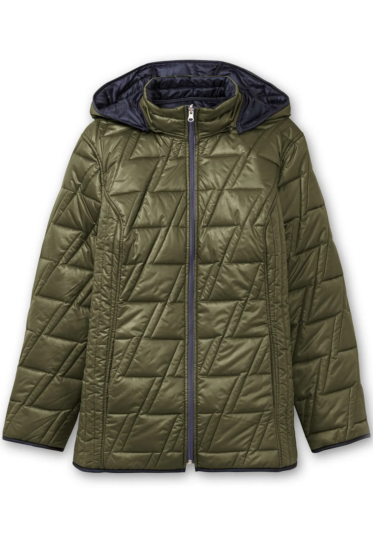 Wendesteppjacke mit Kapuze und Stehkragen<sheego Hot