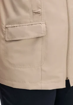 Weste aus Microfaser, mit Umlegekragen<sheego Fashion