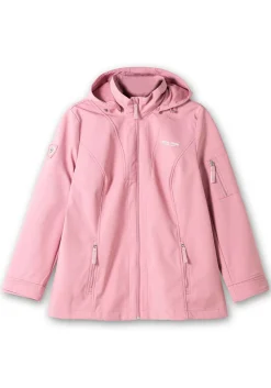 Wind- und wasserabweisende Softshelljacke<sheego x Collection L. New