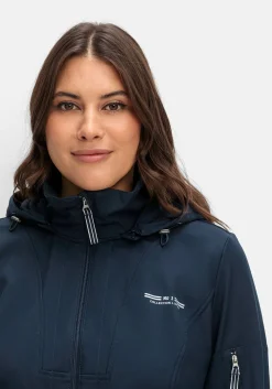 Wind- und wasserabweisende Softshelljacke<sheego x Collection L. Online