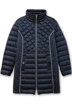Winterjacke im Steppmix, mit feinem Schimmer<sheego Online
