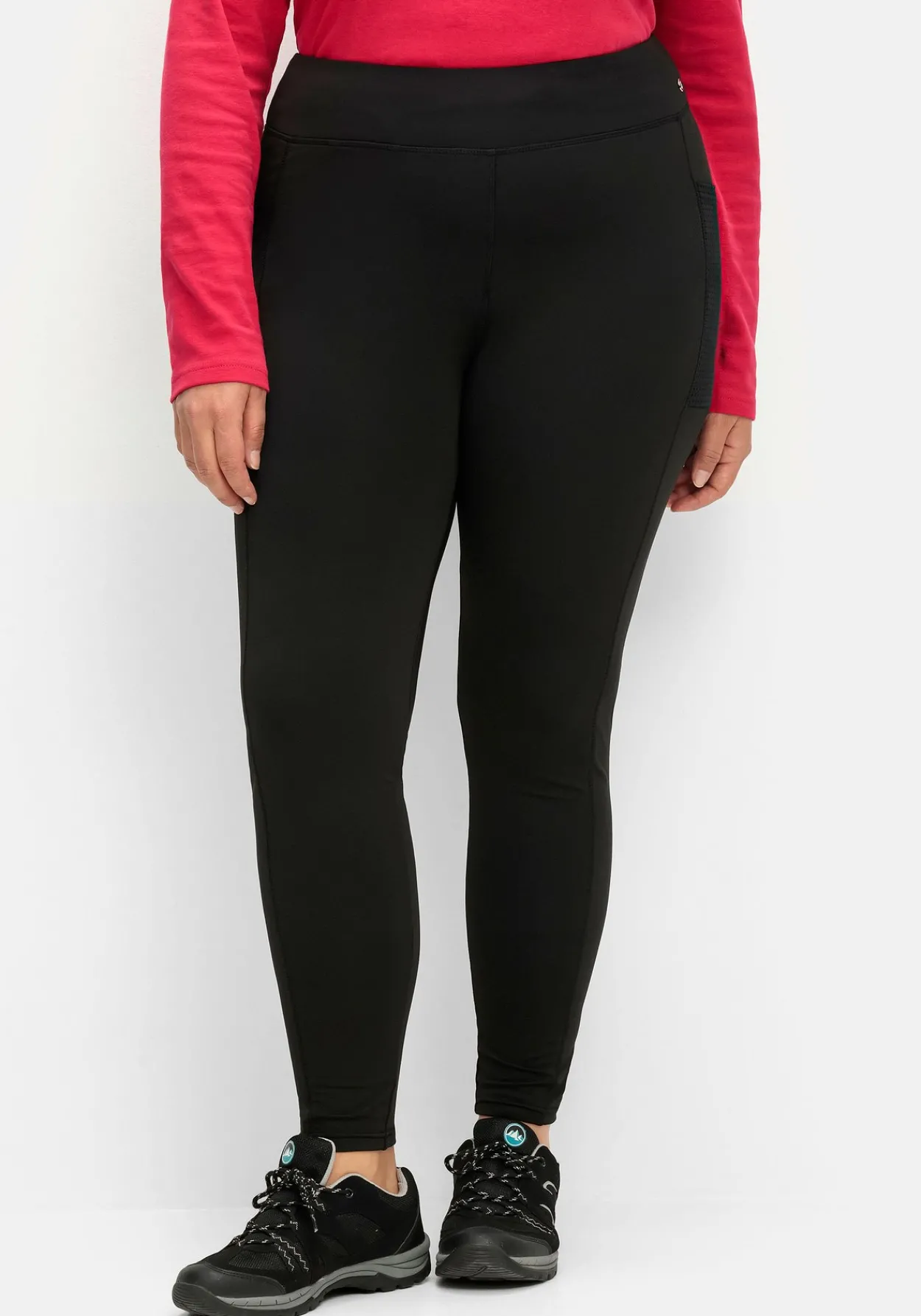 Wärmende Wanderleggings mit Mesh-Taschen<sheego Clearance
