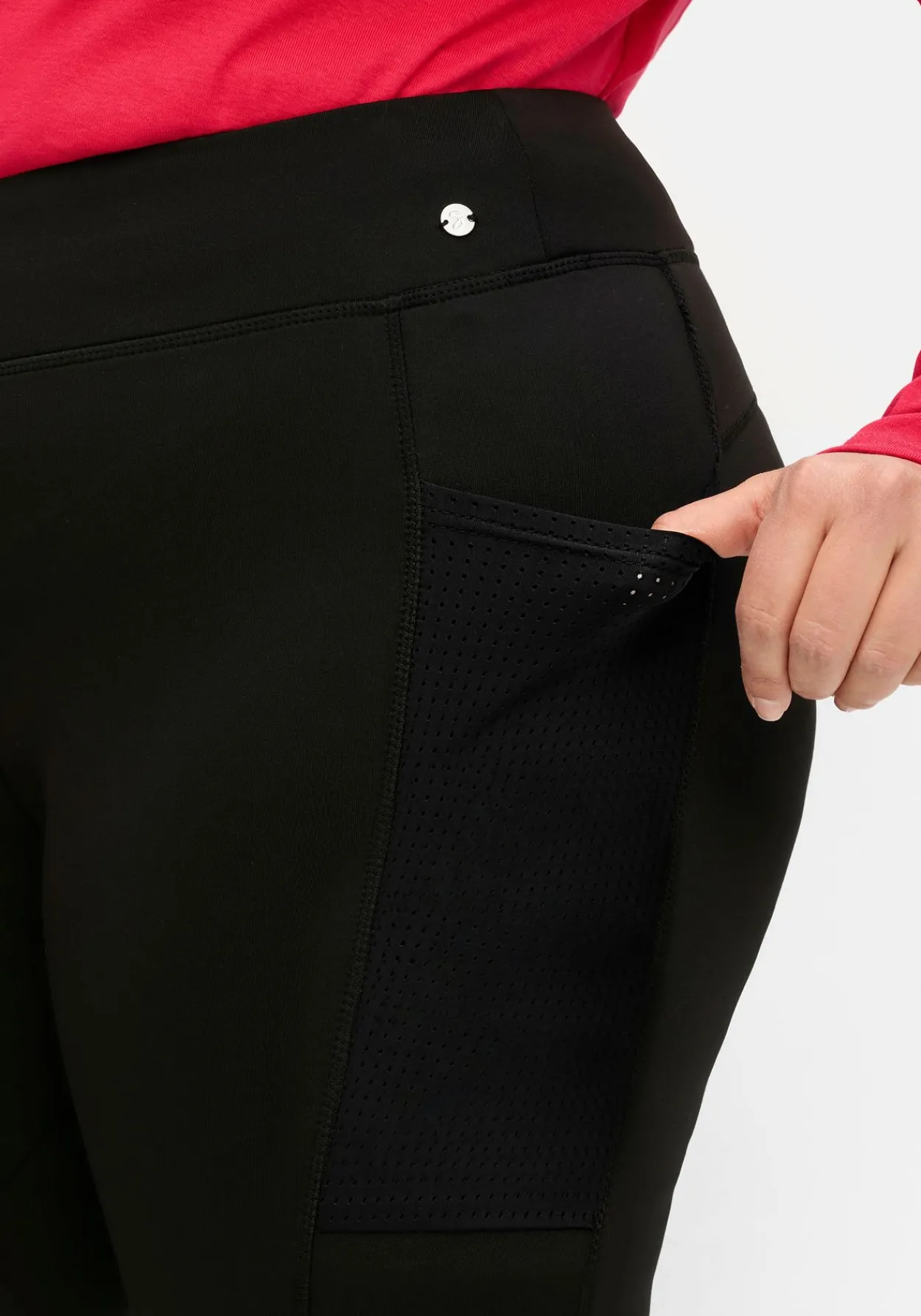 Wärmende Wanderleggings mit Mesh-Taschen<sheego Clearance