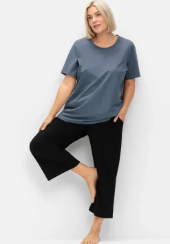 Yogahose in 7/8-Länge, aus Funktionsmaterial<sheego Discount